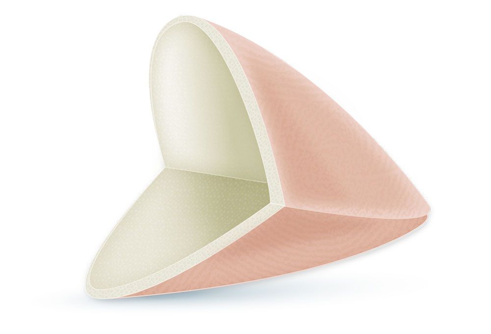 HYALO4 Non Adhesive Foam Heel